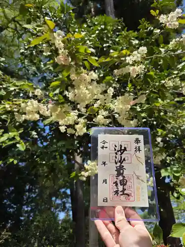 沙沙貴神社の御朱印
