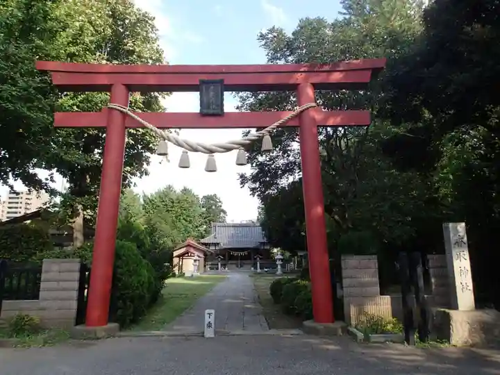 香取神社(旭町香取神社・大鳥神社)の鳥居