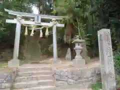 神明神社の鳥居