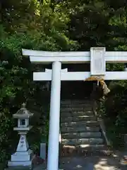 島土神社の鳥居