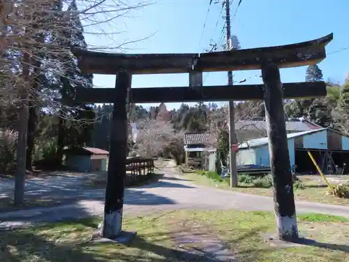 御嶽神社の鳥居