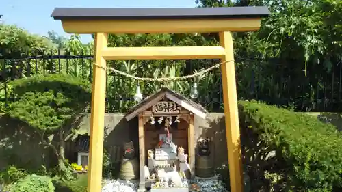 遠野郷八幡宮の鳥居