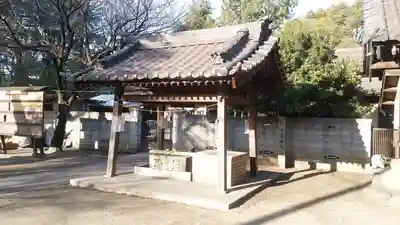 諏訪神社の手水舎