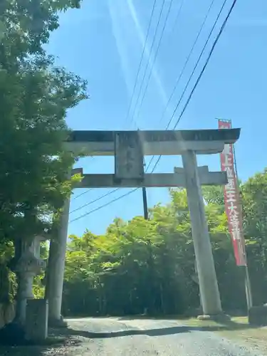 龍泉寺の鳥居