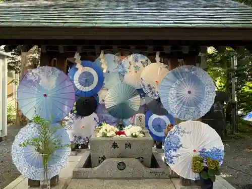 札幌諏訪神社の手水