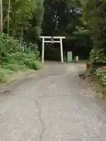 佐夜鹿神明神社の鳥居