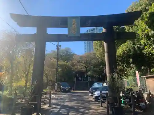 芝東照宮の鳥居