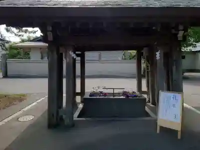 亀田八幡宮の手水舎
