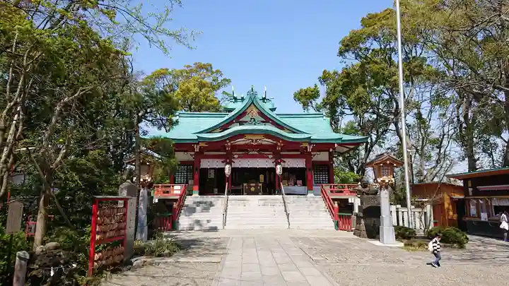 多摩川浅間神社の本殿・本堂