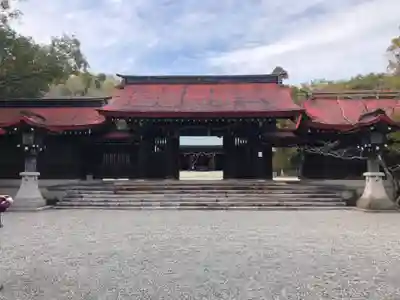 阿波神社の山門・神門