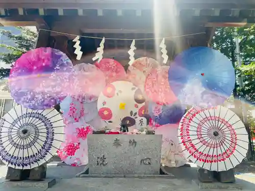 札幌諏訪神社の手水舎