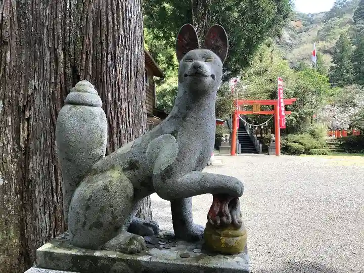 兒原稲荷神社の狛犬