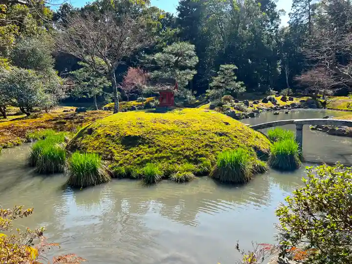 兵主大社の庭園