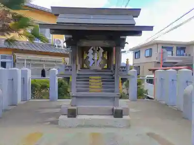 白山社の本殿・本堂