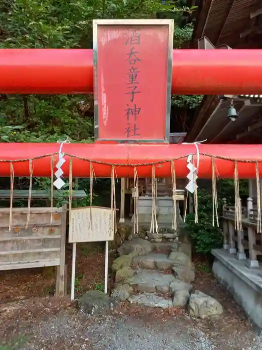 酒吞童子神社の鳥居