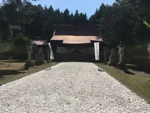 網走神社の本殿