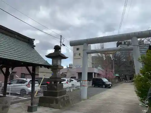 阿邪訶根神社の鳥居