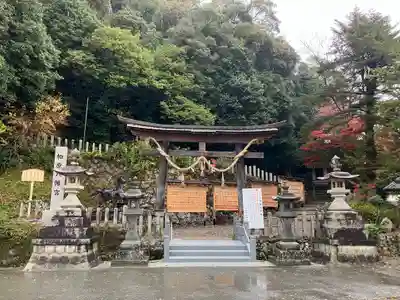 柏原八幡宮の鳥居