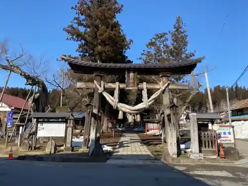 新宮熊野神社の鳥居