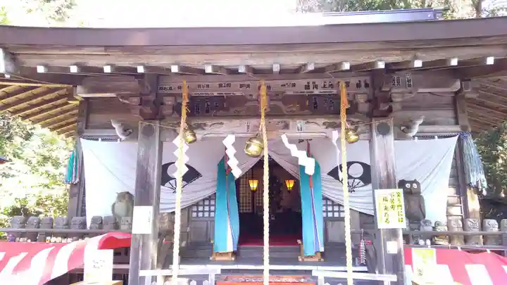 鷲子山上神社の本殿・本堂