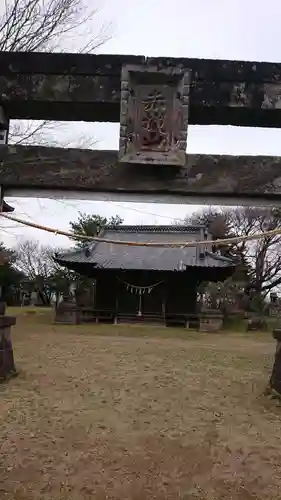 赤城神社の鳥居