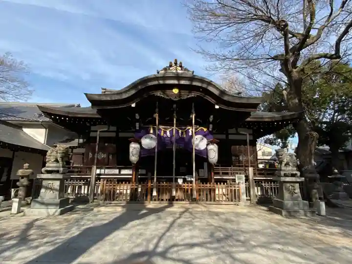 御幸森天神宮の本殿・本堂