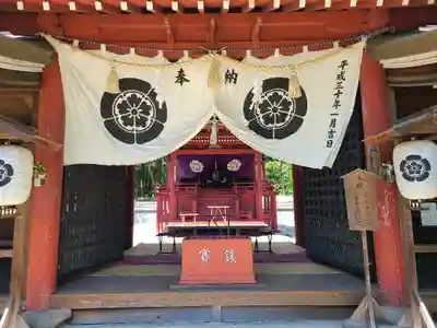 七所神社の本殿・本堂