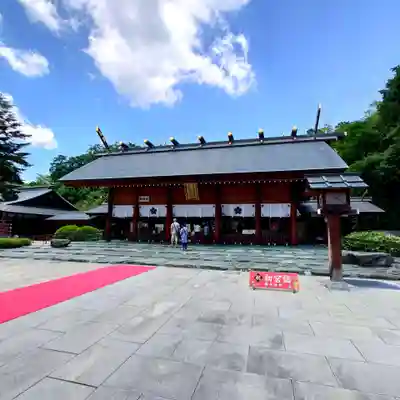 櫻木神社の本殿・本堂