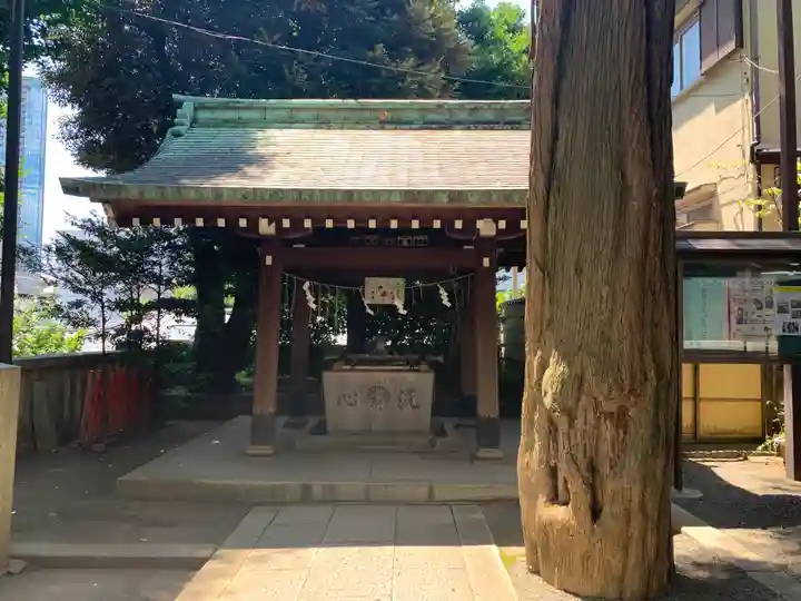 居木神社の手水舎