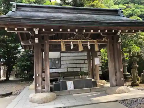 美保神社の手水舎