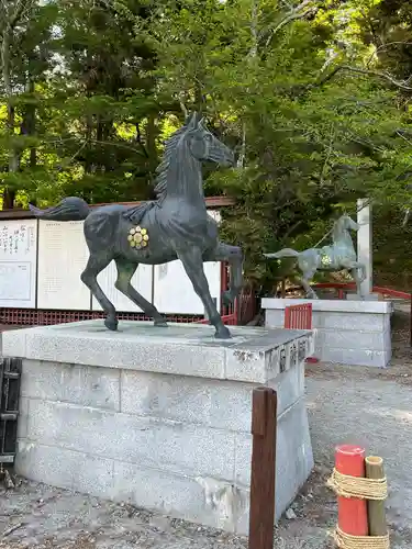 相馬中村神社の狛犬