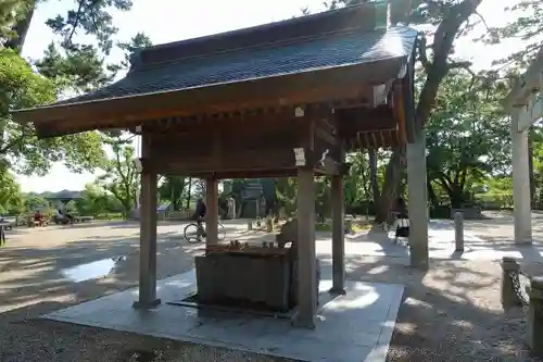 龍城神社の手水舎