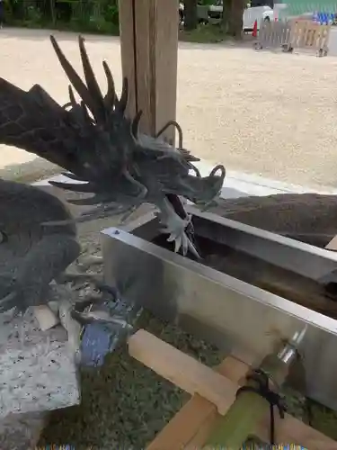 猿投神社の手水舎