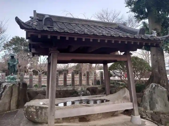 永光寺(牡丹不動尊) の手水舎