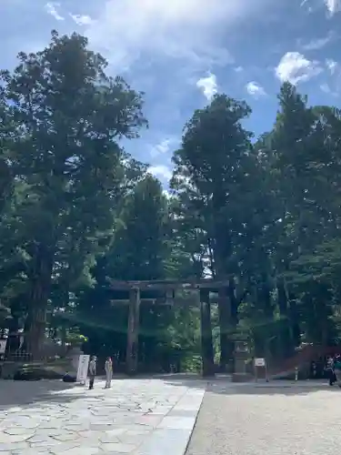 日光東照宮の鳥居