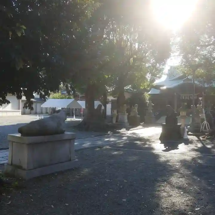 町田天満宮の狛犬