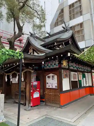 露天神社（お初天神）の本殿