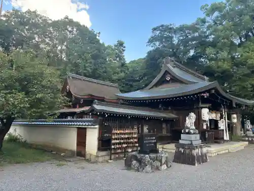 勝部神社の本殿・本堂