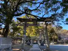 大分八幡宮の鳥居