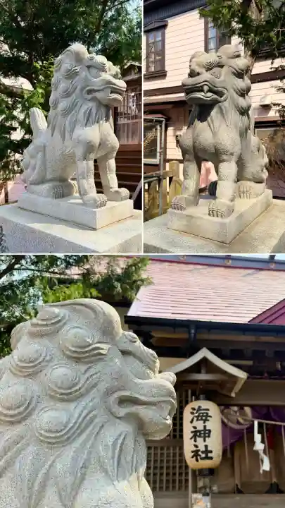 海神社の{uncategorized: "未分類", other: "その他", undefined: "問題あり", building: "その他建物", grave: "お墓", sacred_gate: "鳥居", guardian: "狛犬", statue: "像", buddha: "仏像", history: "歴史", nature: "自然", garden: "庭園", animal: "動物", pagoda: "塔", temizu: "手水舎", mountain_gate: "山門・神門", sanctuary: "本殿・本堂", subordinate: "末社・摂社", art: "芸術", scenery: "景色", jizo: "地蔵", ema: "絵馬", goshuin: "御朱印", omikuji: "おみくじ", items: "授与品その他", amulet: "お守り", goshuincho: "御朱印帳", eats: "食事", festival: "お祭り", votive_dance: "神楽", shichigosan: "七五三参", wedding: "結婚式", experience: "体験その他", initially: "初詣", around: "周辺", anti_infection: "感染症対策"}