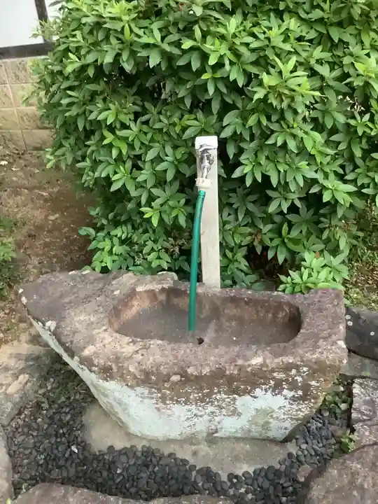 敬法寺の手水舎