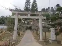宮谷八幡神社の鳥居