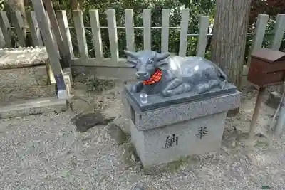斑鳩神社の狛犬