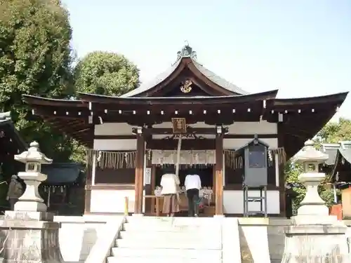 敷地神社（わら天神宮）の本殿