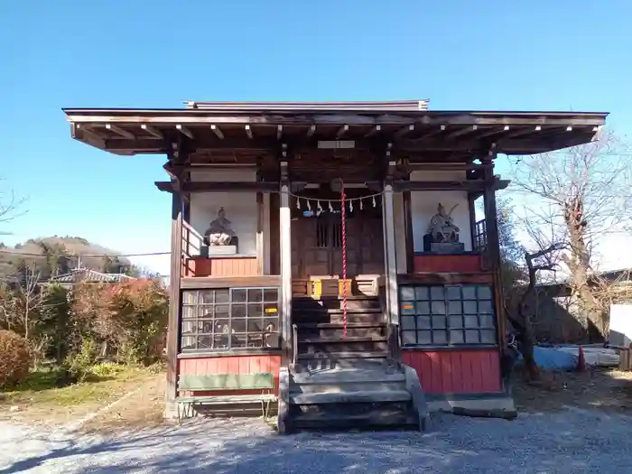 武甲山御嶽神社里宮の本殿