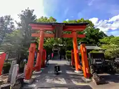 敢國神社の鳥居