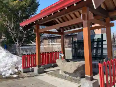 潮見ヶ岡神社の手水舎