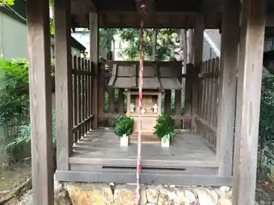 阿刀神社の本殿・本堂