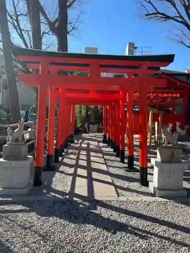 蛇窪神社の鳥居