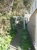 小坂天王社の鳥居